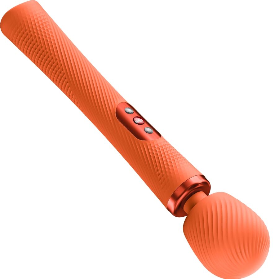 FUN FACTORY - VIM WAND VIBRATOR ORANGE Produktansicht und Details