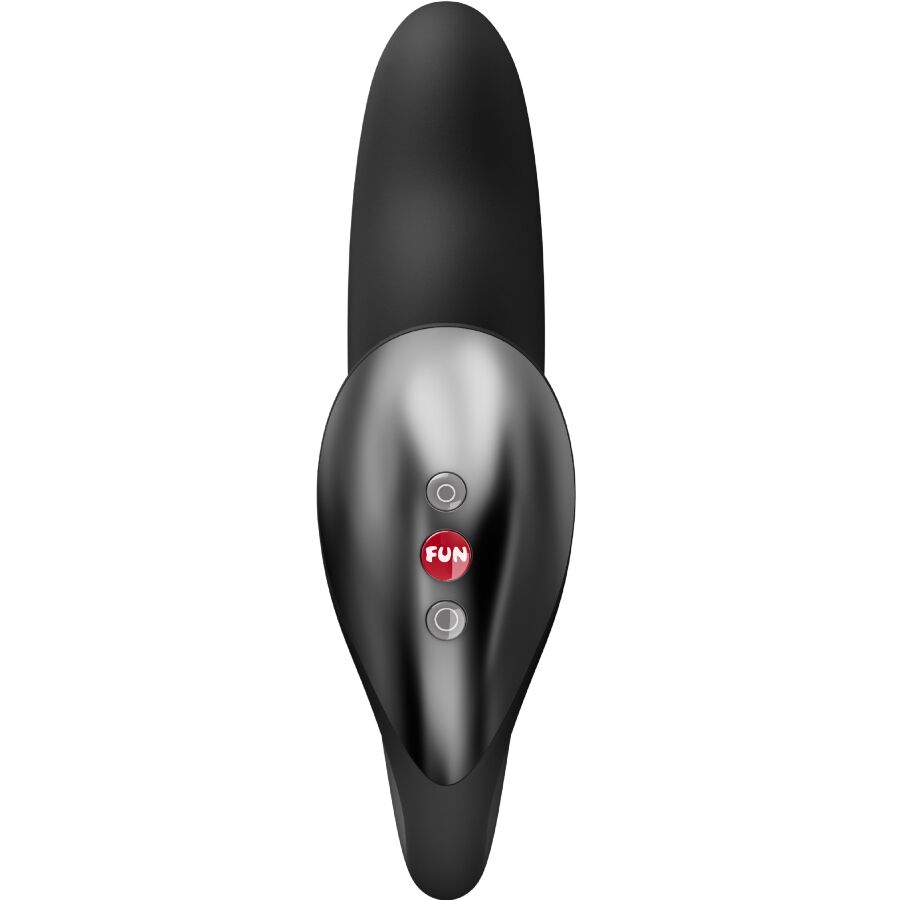 FUN FACTORY - ALLEGRO Einsetzbarer Doppel-Luftpulsvibrator Schwarz Produktansicht und Details