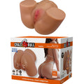 CRAZY BULL - GERIANN REALISTISCHER WEIBLICHER PO-VIBRATOR UND SAUGER MIT TON 5,5 KG Vibrator diskret online kaufen
