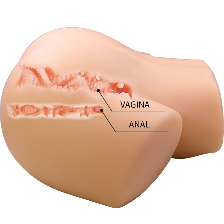 CRAZY BULL - ANAID REALISTISCHE WEIBLICHE HINTEN VAGINA UND ANAL 7 KG für sinnliche und diskrete Momente