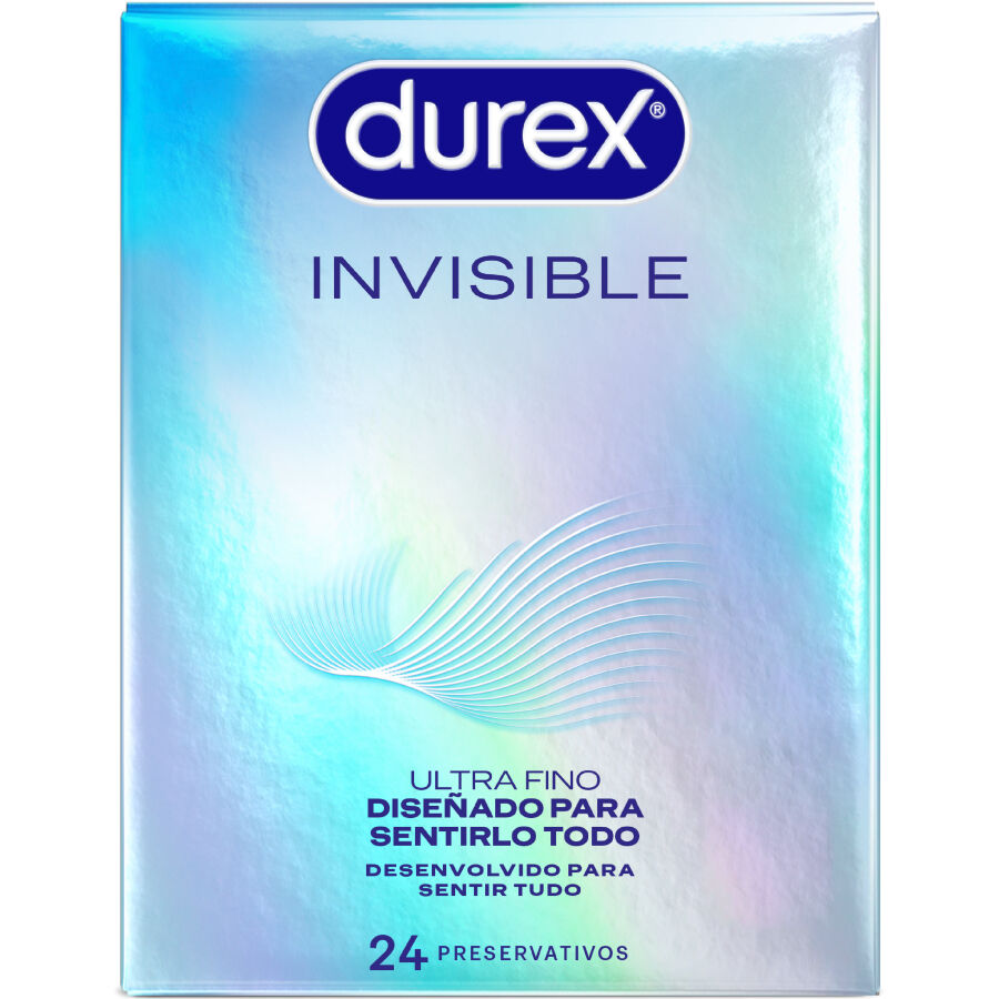 DUREX - ULTRADÜNNE UNSICHTBARE KONDOME 24 EINHEITEN Kondome diskret online kaufen