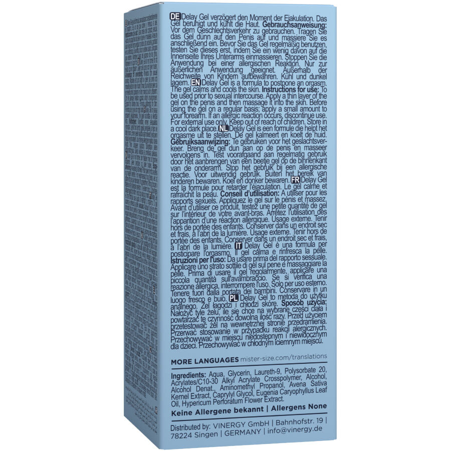 MISTER SIZE - VERZÖGERUNGSGEL 50 ML bei Secret Pulse im Erotikshop