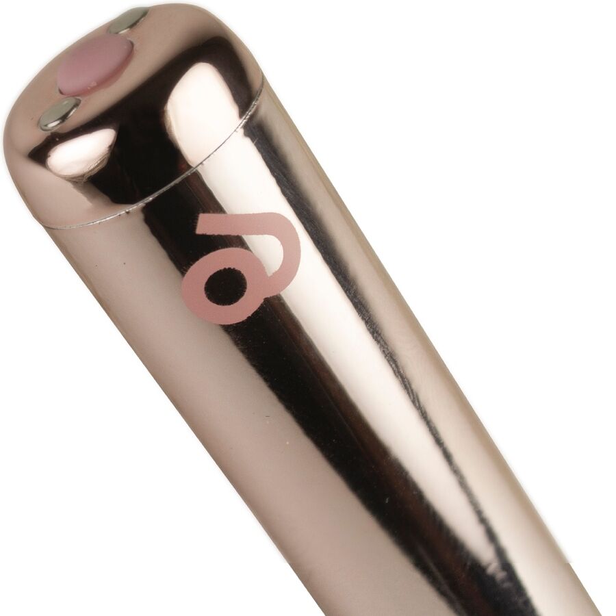 ROCKS-OFF - WIEDERAUFLADBARER VIBRIERENDER BULLET GOLDEN ROSE – Sinnliche Deko Bild 3