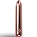 ROCKS-OFF - WIEDERAUFLADBARER VIBRIERENDER BULLET GOLDEN ROSE – Sinnliche Deko Bild 1