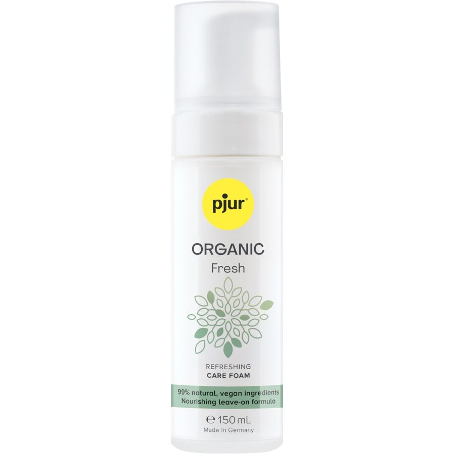 PJUR - ORGANIC FRESH ERFRISCHENDER SCHAUMVEGAN LEAVE-ON 150 ML – Erotik-Zubehör von PJUR