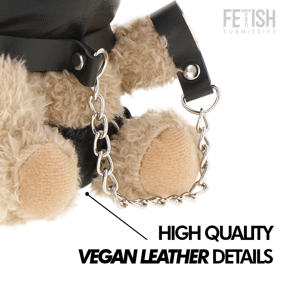 FETISH SUBMISSIVE - MOMO BDSM TEDDYBÄR MODELL 8 hochwertiges Zubehör