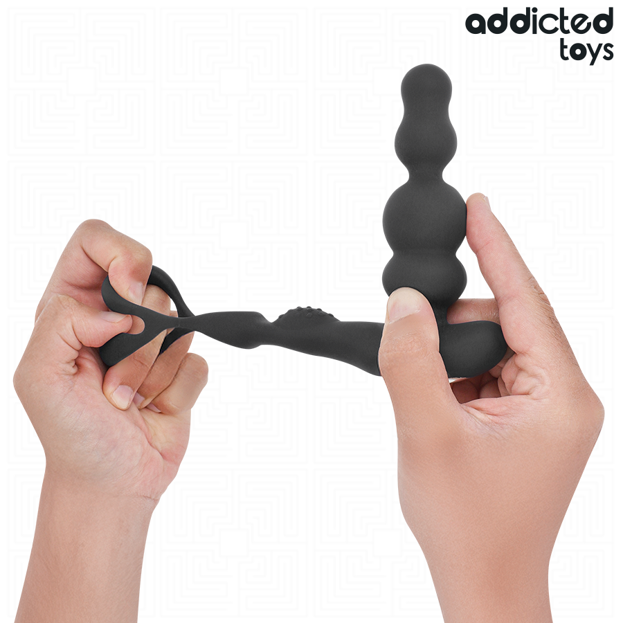 ADDICTED TOYS – ROTIERENDER PROSTATAMASSAGEGERÄT MIT FERNBEDIENUNG hochwertiges Intimtoy