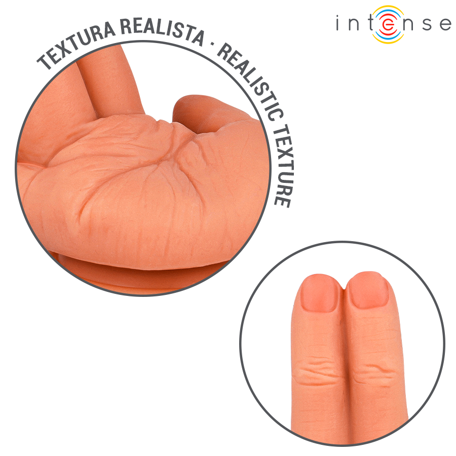 INTENSE - LEELA G-SPOT STIMULATOR FLEXIBLE HAND 12,6 CM für intensive Stimulation und Self-Love
