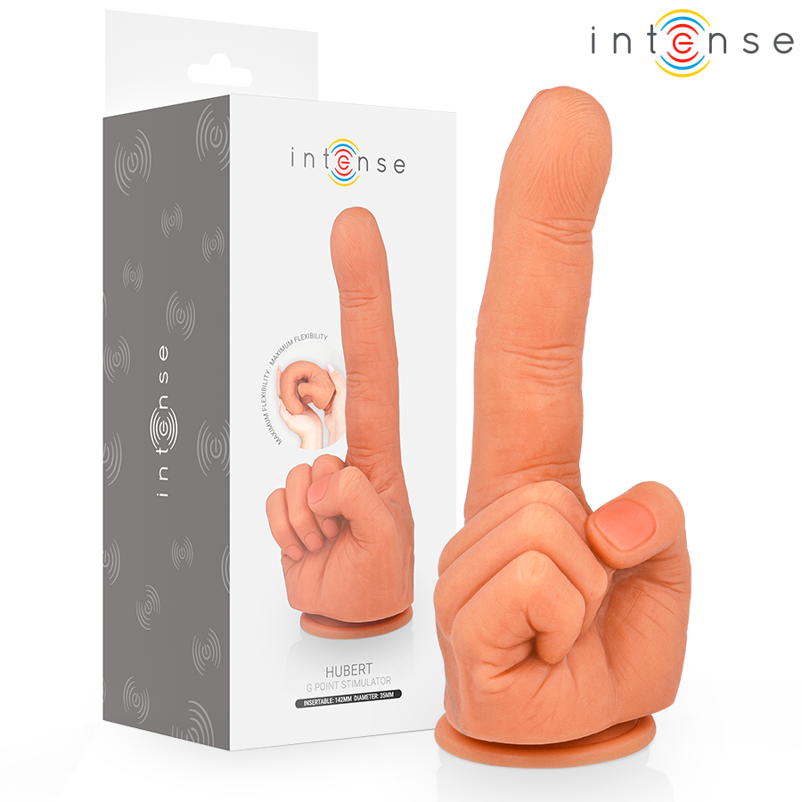 INTENSE - HUBERT G-SPOT STIMULATOR FLEXIBLE HAND 14,2 CM Vibrator diskret online kaufen