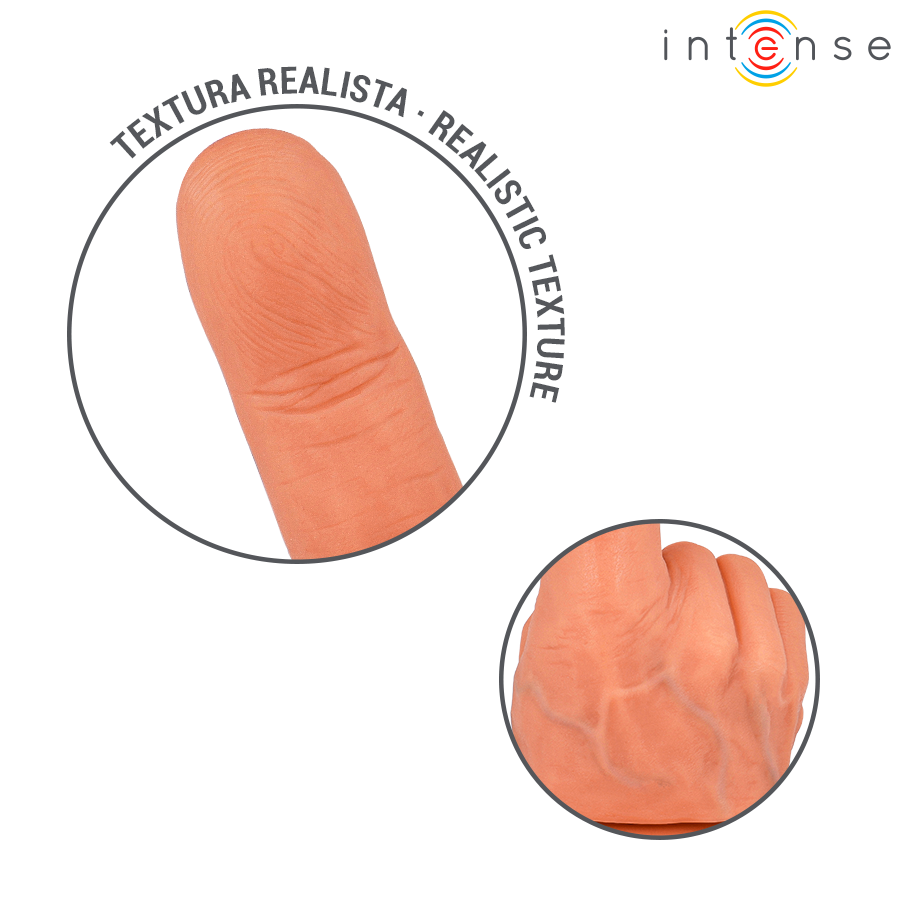 INTENSE - HUBERT G-SPOT STIMULATOR FLEXIBLE HAND 14,2 CM für intensive Stimulation und Self-Love