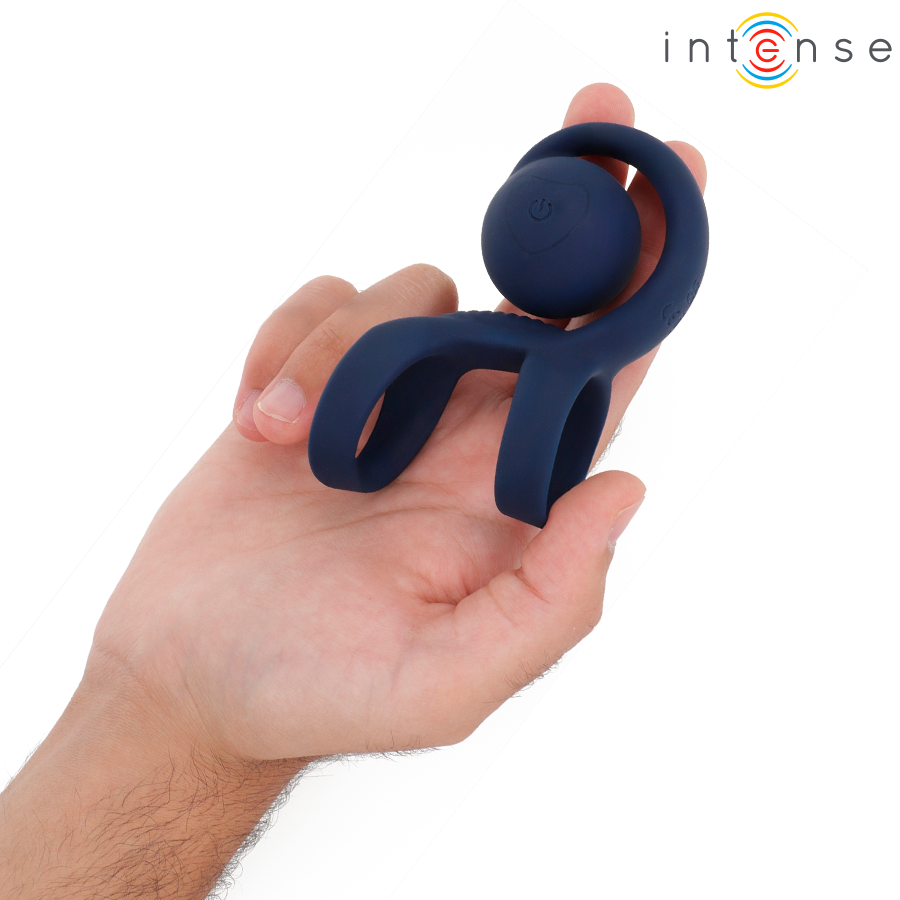 INTENSE - TYSON COCK RING MIT VIBRIERENDER KUGEL Ø 3,2 CM – Vibrator Bild 2