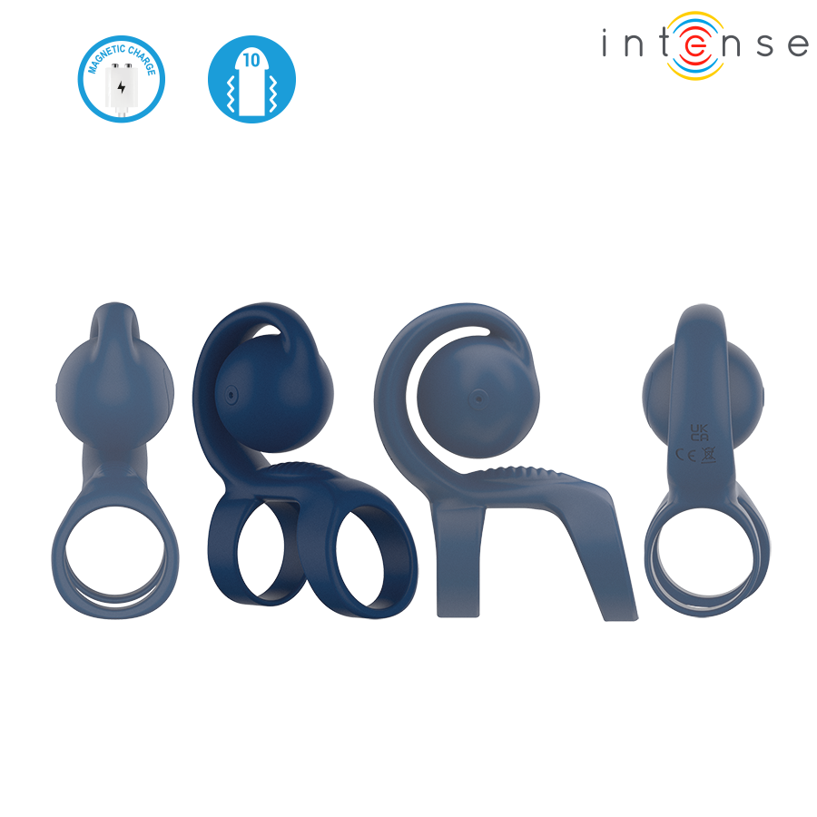 INTENSE - TYSON COCK RING MIT VIBRIERENDER KUGEL Ø 3,2 CM – Vibrator Bild 5