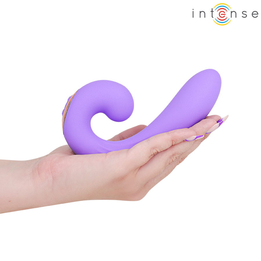 INTENSE Meryl Doppelvibration Klitorisstimulator – 10 Modi & USB-Aufladung | Secret Pulse Produktansicht und Details