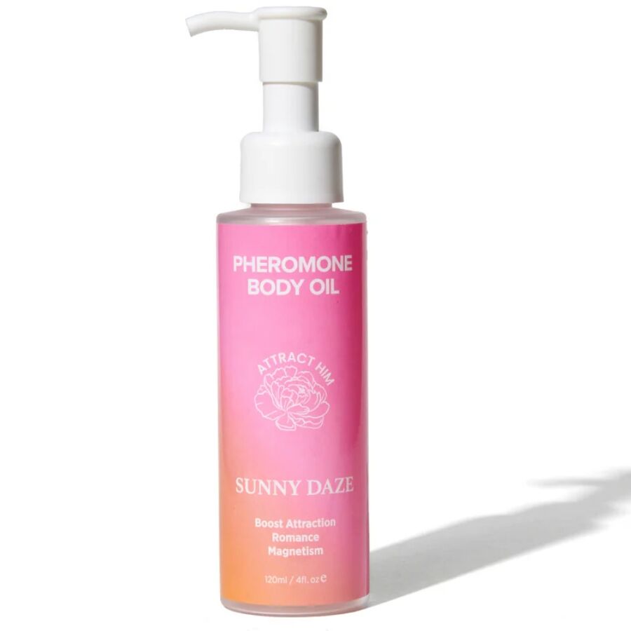 EYE OF LOVE Bloom Körperöl mit Pheromonen Sunny Daze 120 ml – Sinnliches Duftöl – Pheromon-Produkt Bild 1