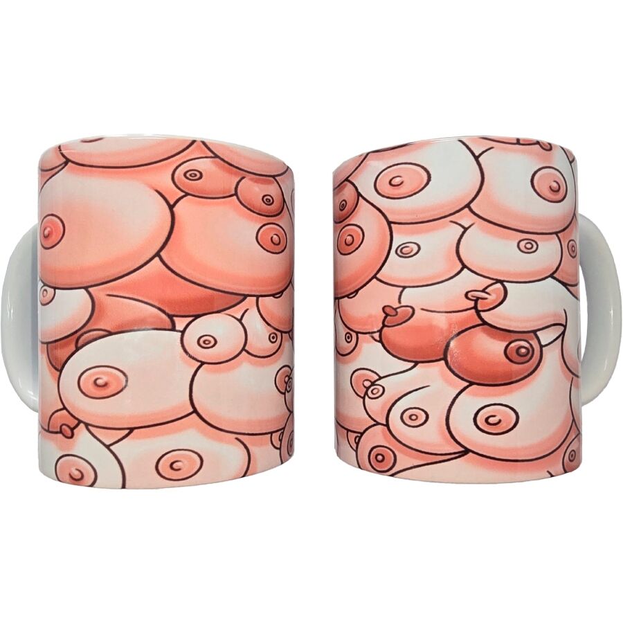 DIABLO PICANTE – Color Boobs Becher 370 ml | Lustiges Geschenk – Erotik-Zubehör von Secret Pulse