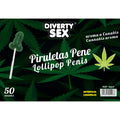 DIABLO GOLOSO – 50 Penis-Lollipops Cannabis-Aroma | Party – Erotik-Süßigkeit von Secret Pulse