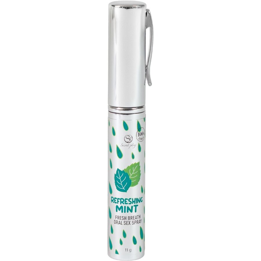SecretPlay Mint Oralsex Spray – Essbar, vegan & laktosefrei, 11 g – Intimkosmetik Bild 2