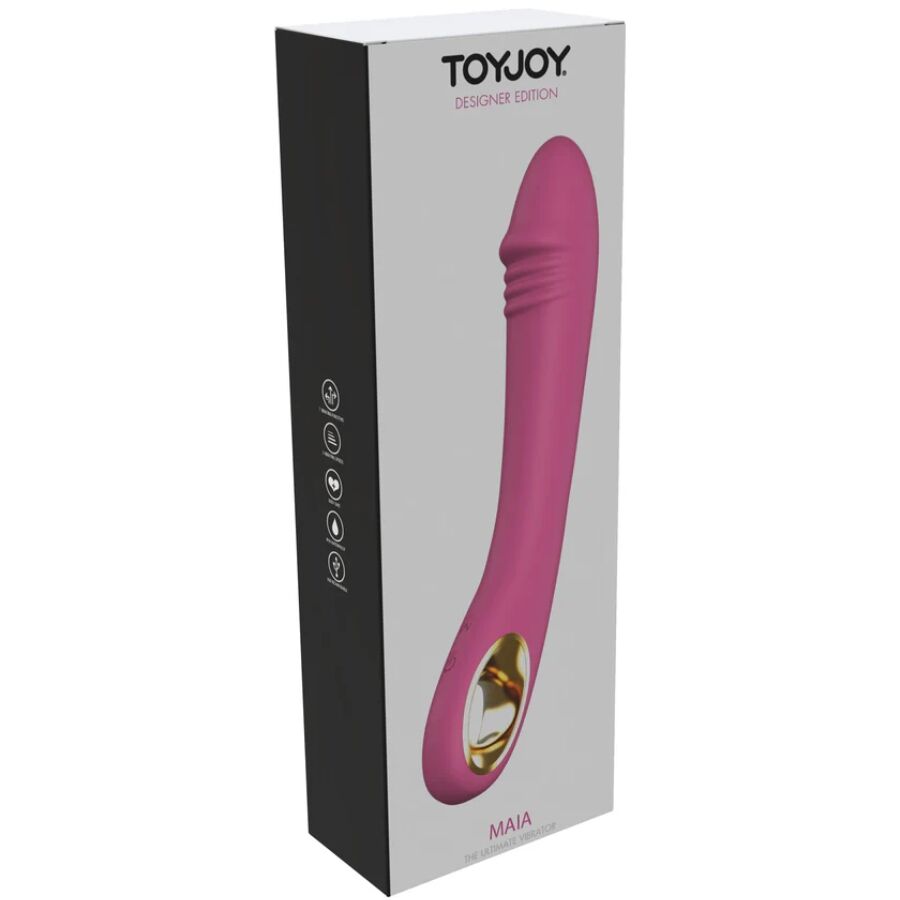 TOYJOY Maia G-Punkt Vibrator – 10 Schwingungsmodi & Wiederaufladbar | Secret Pulse für sinnliche Momente allein oder zu zweit