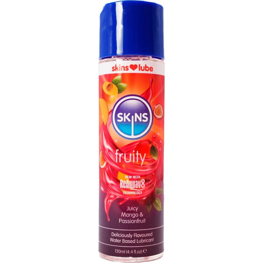 SKINS Mango & Passionsfrucht Gleitgel 130 ml – Vegan Gleitgel diskret online kaufen