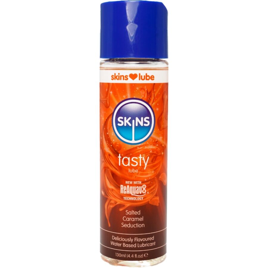 SKINS Gesalzenes Karamell Gleitgel 130 ml – Vegan Gleitgel diskret online kaufen