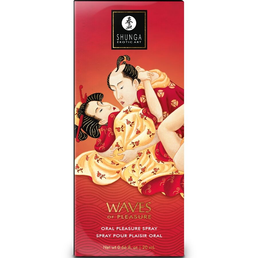 Shunga Pleasure Spray Erdbeere 20 ml – Luststeigerndes Oralsex Spray – Intimkosmetik Bild 3