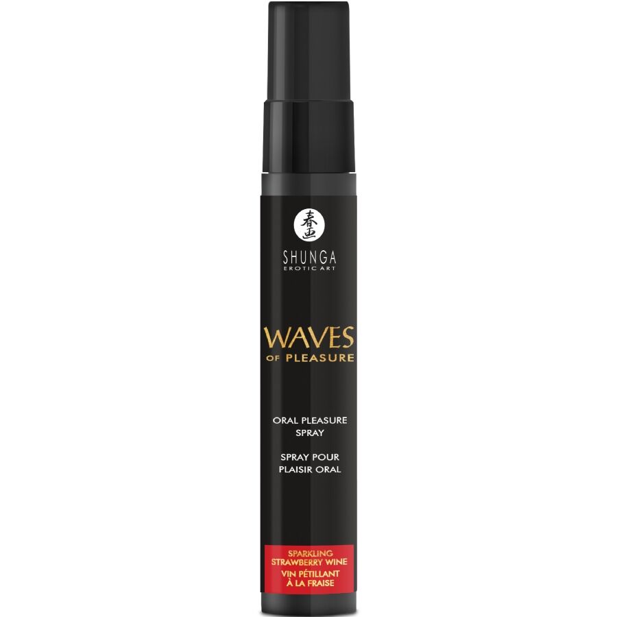 Shunga Pleasure Spray Erdbeere 20 ml – Luststeigerndes Oralsex Spray – Intimkosmetik Bild 2