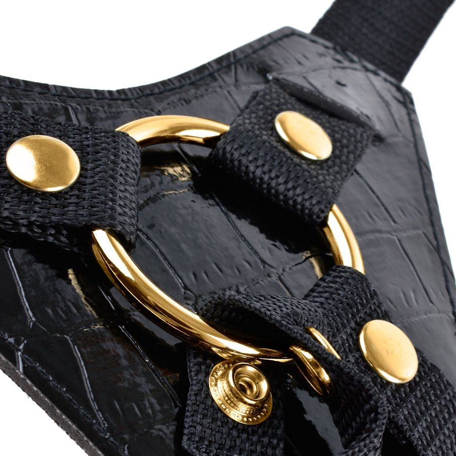 Fetish Fantasy Gold Strap-On Harness – Designer-Edition, bodysafe & verstellbar bei Secret Pulse im Erotikshop