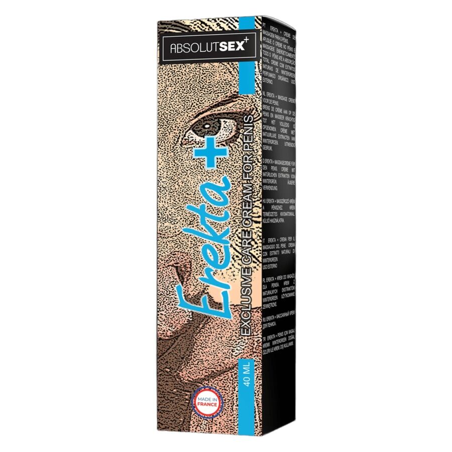 RUF - EREKTA PLUS STIMULIERENDE CREME FÜR DIE EREKTION Produktverpackung und Details