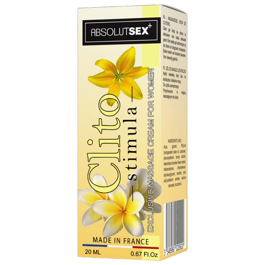 RUF - KLITORIS-STIMULIERENDE CREME Produktverpackung und Details