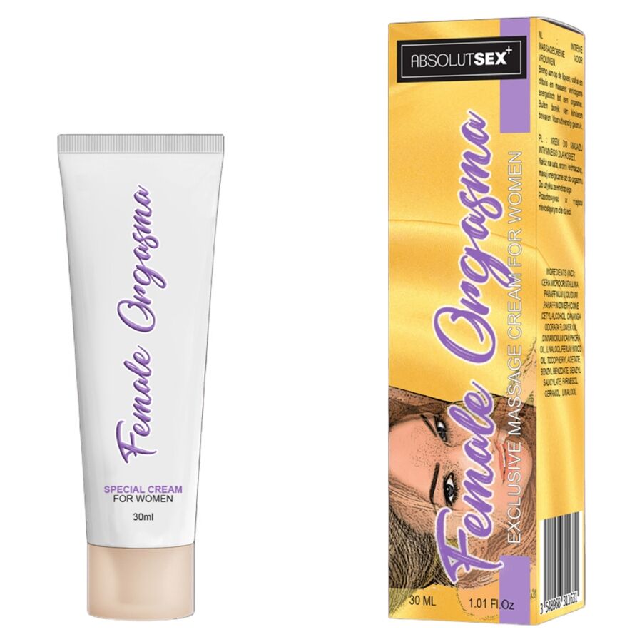 RUF - ORGASMA STIMULIERENDE CREME FÜR SIE, WEIBLICH, 30 ML für geschmeidige intime Momente