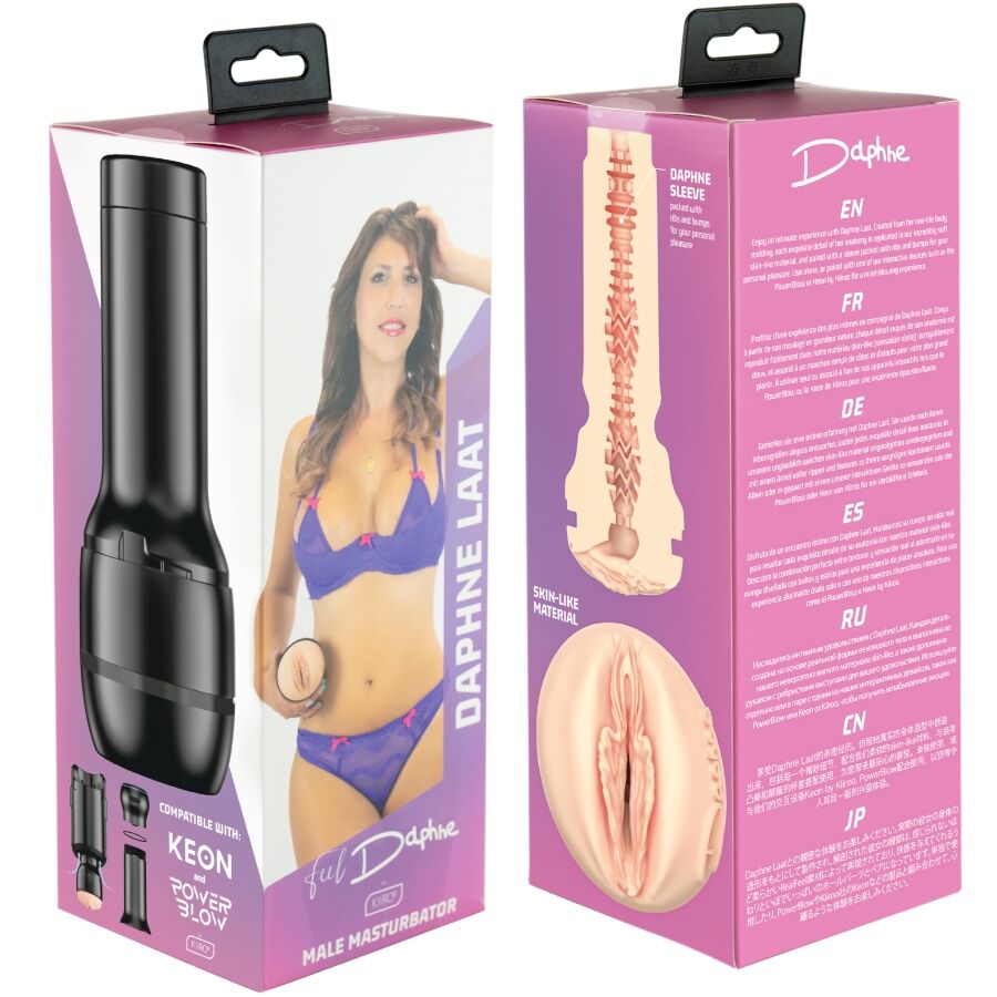 KIIROO - FEEL DAPHNE LAAT STARS COLLECTION STROKERS POWERBLOW KOMPATIBEL – Set Bild 2