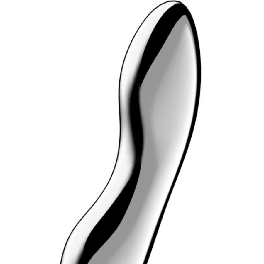SATISFYER - COSMIC CREST 2 DOPPELDILDO AUS EDELSTAHL bei Secret Pulse im Erotikshop