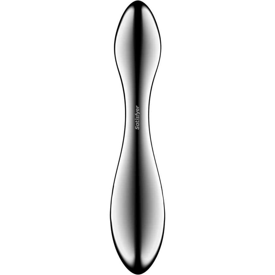 SATISFYER Pure Gravity 3 Edelstahl Doppeldildo – G-Punkt & Anal
