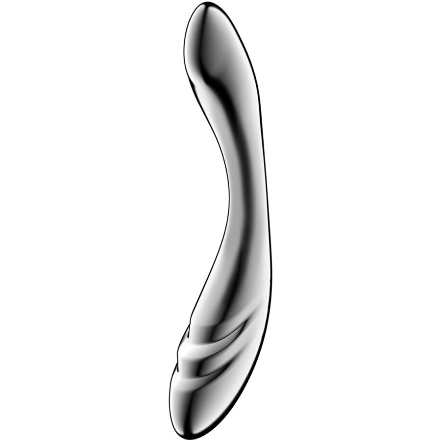 SATISFYER Pure Gravity 3 Edelstahl Doppeldildo – G-Punkt & Anal