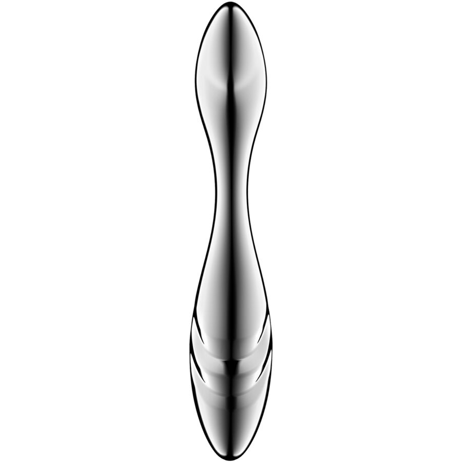 SATISFYER Pure Gravity 3 Edelstahl Doppeldildo – G-Punkt & Anal