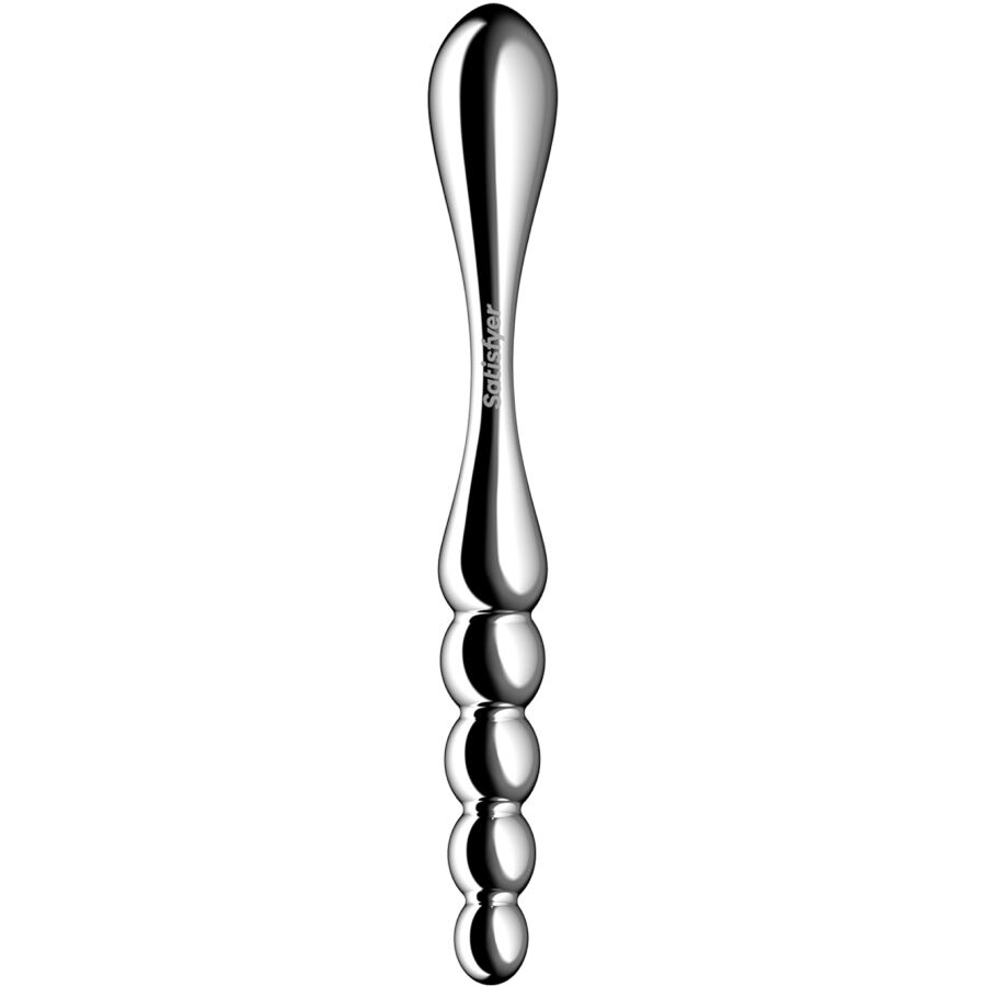 SATISFYER Star Force 1 Edelstahl Doppeldildo – G-Punkt & Anal für sinnliche und diskrete Momente