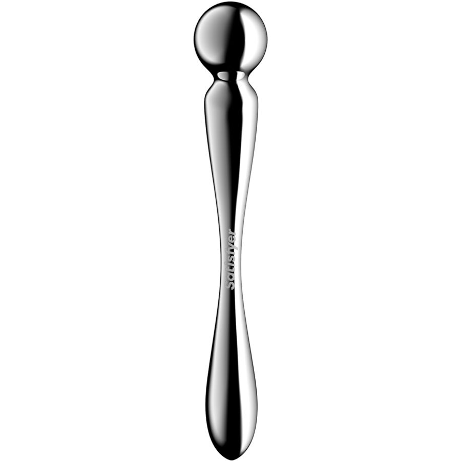 SATISFYER Star Force 2 Edelstahl Doppeldildo – G-Punkt & Anal