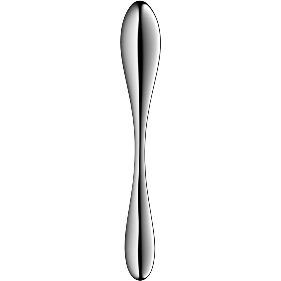 SATISFYER Star Force 3 Edelstahl Doppeldildo – G-Punkt & Anal Produktansicht und Details