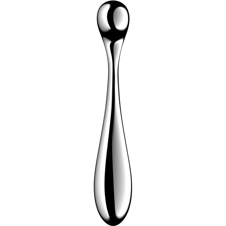 SATISFYER - STAR FORCE 4 EDELSTAHL DOPPELDILDO Produktansicht und Details