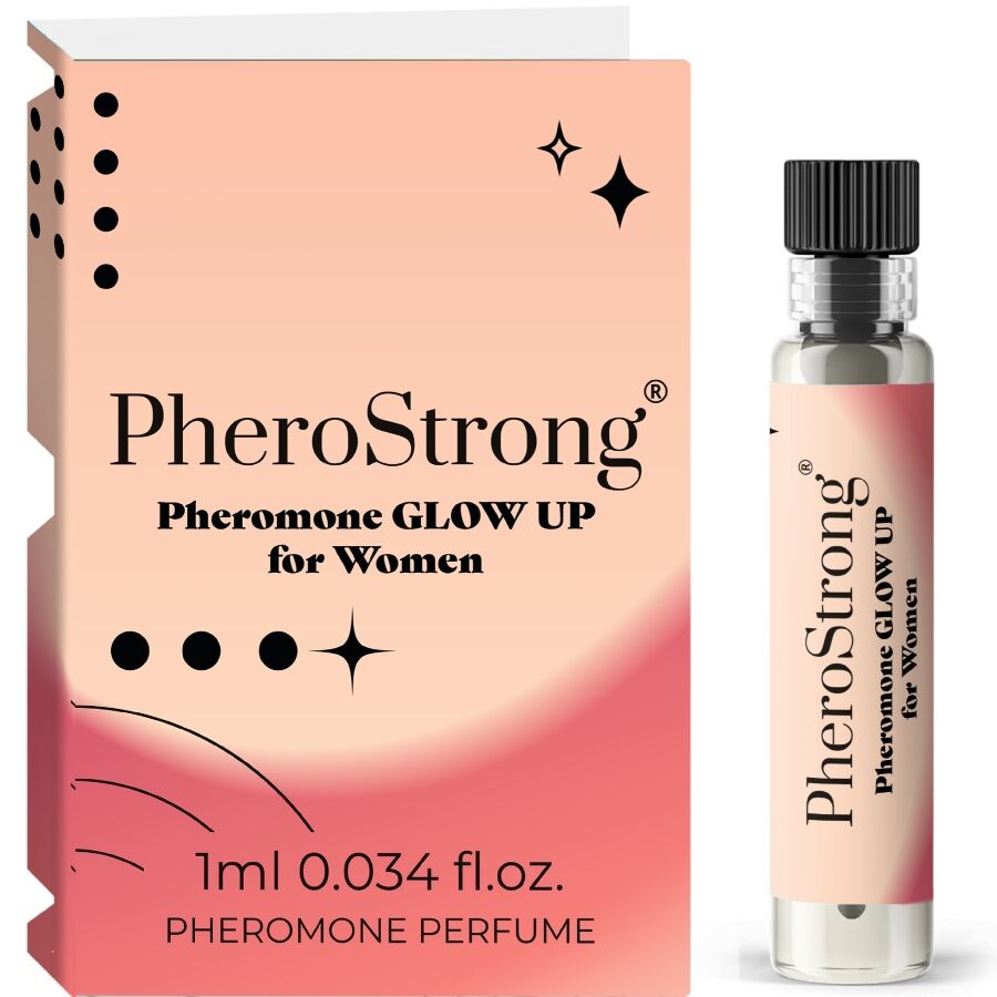 Pherostrong Pheromonparfüm für strahlende Frauen 1 ml – Mehr Ausstrahlung & Anziehung