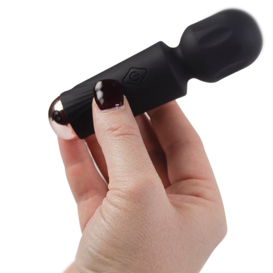 ROCKS-OFF - MINI-AKKU-ZAUBERSTAB MIT 16 FUNKTIONEN, SCHWARZE TULPE – Erotik-Zubehör Bild 3