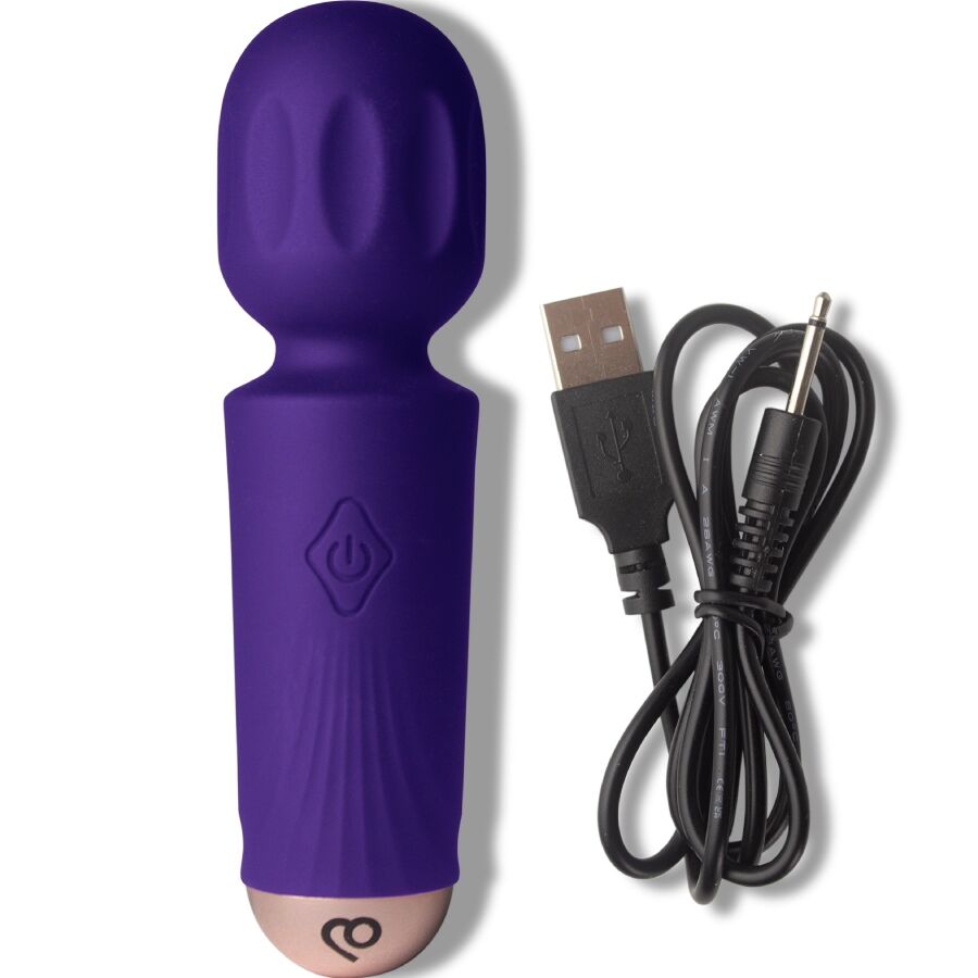 ROCKS-OFF - MINI-AUFLADBARER STAB MIT 16 FUNKTIONEN VIOLET DREAM – Erotik-Zubehör Bild 4