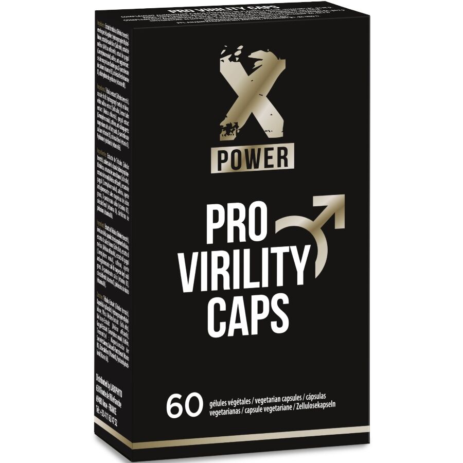 XPOWER - PRO VIRILITY CAPS 60 Stück – Erotik-Zubehör von XPOWER