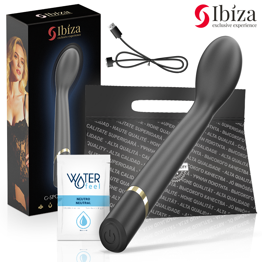 IBIZA G-Punkt-Vibrator mit ergonomischer Form und wiederaufladbarem Design