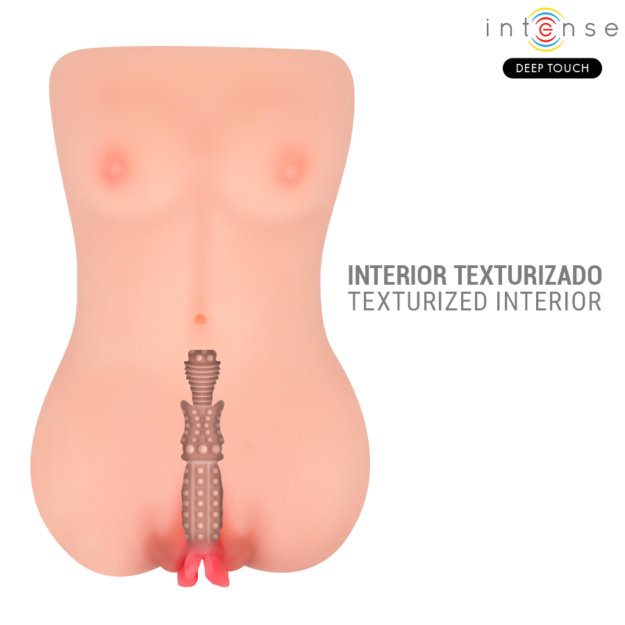 INTENSE DEEP TOUCH - CATHERINE VIBRATOR & SAUGMASTURBATOR MIT STIMME für sinnliche und diskrete Momente