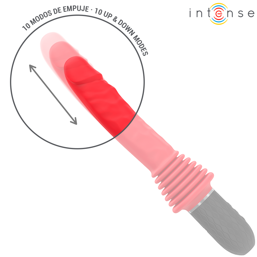INTENSE - CYNTHIA FERNBEDIENUNGS-STOSSVIBRATOR MIT WÄRMEFUNKTION hochwertiges Sextoy bei Secret Pulse