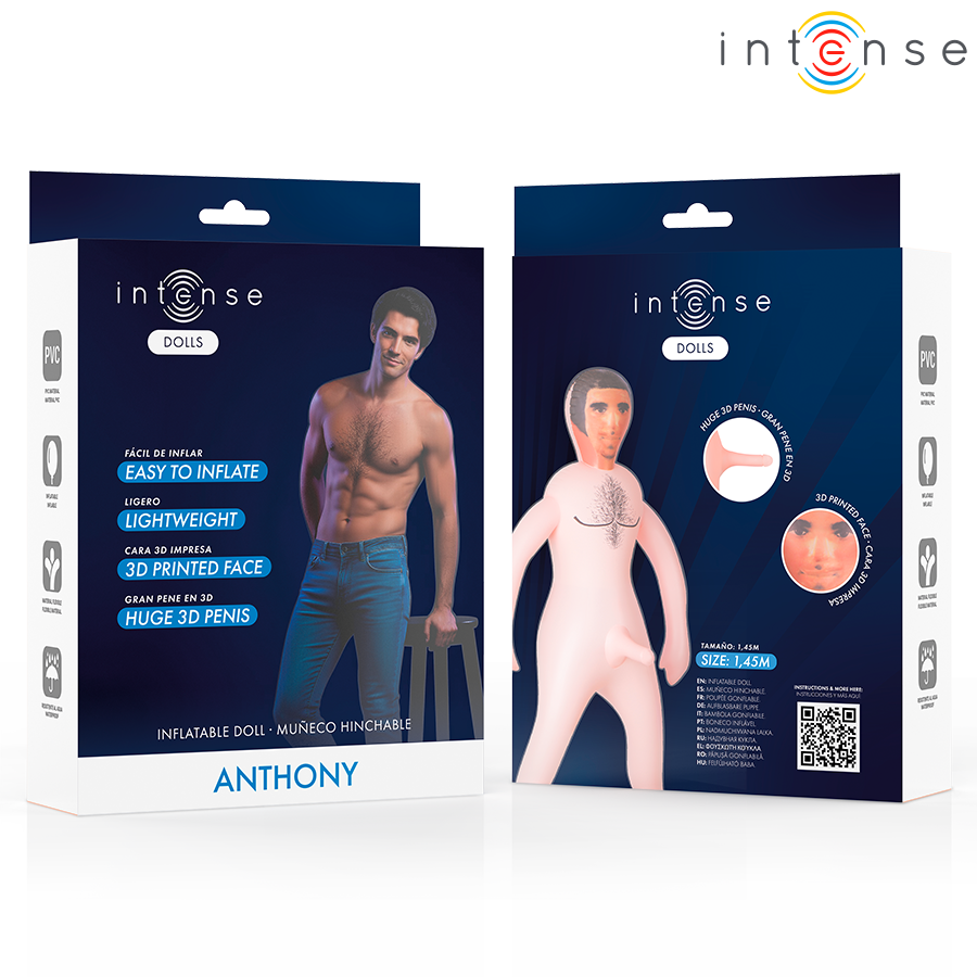 INTENSE DOLLS - AUFBLASBARE PUPPE ANTHONY MIT 3D-PENIS – Erotik-Zubehör Bild 4