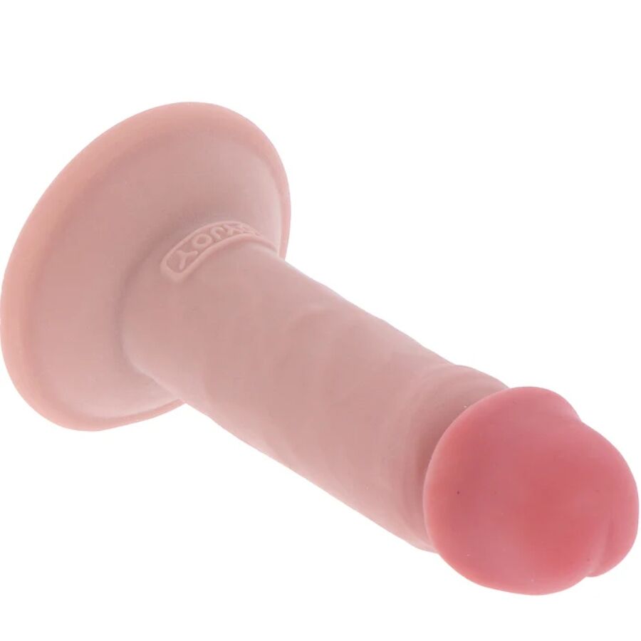 GET REAL - DELUXE DICKER DOPPELDICHTER TPE-PENDIGES, 13 CM – Erotik-Zubehör Bild 3