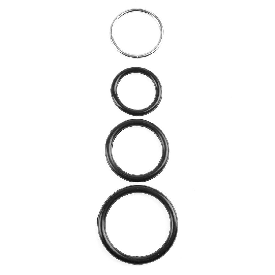 Fetish Fantasy Series Strap-On Gurt – 4-fach verstellbar, inkl. 3 Silikon-O-Ringe bei Secret Pulse im Erotikshop