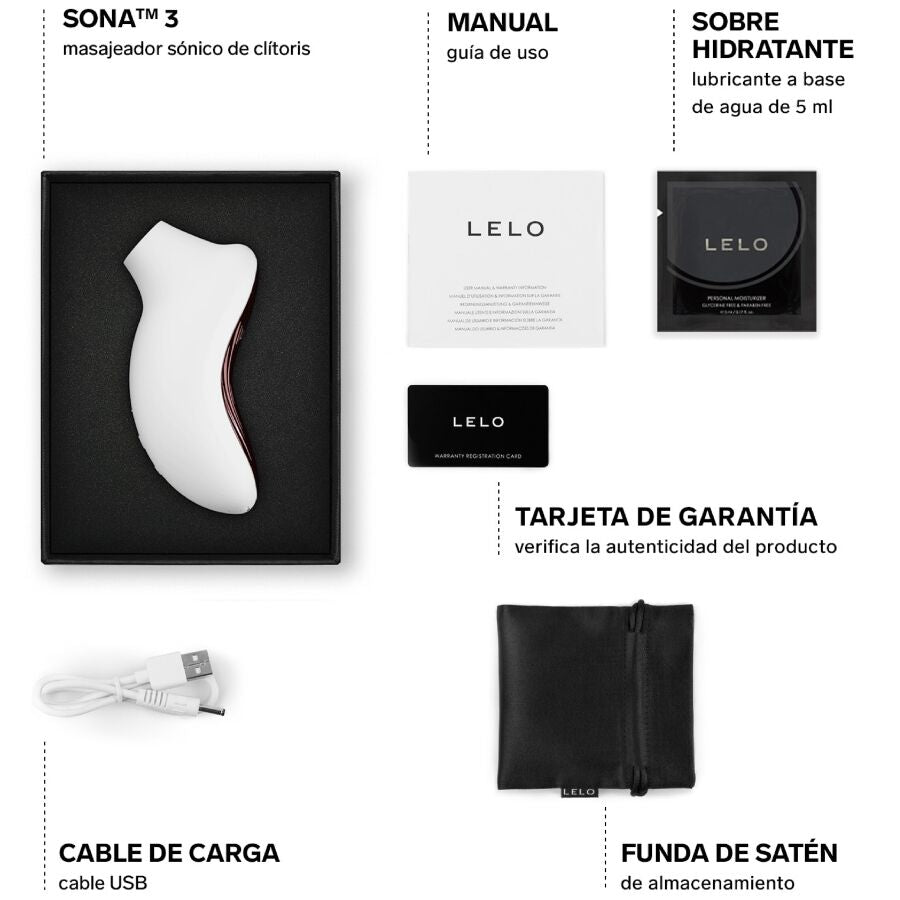 LELO Sona 3 Sonic Klitormassage Creme – Intensives Vergnügen & sanfte Stimulation | Secret Pulse – Intimkosmetik Bild 5